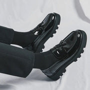 Patent Tassel Loafers-streetwear-techwear