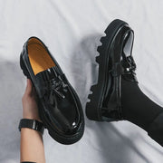 Patent Tassel Loafers-streetwear-techwear