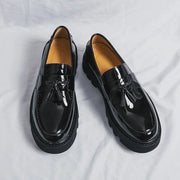 Patent Tassel Loafers-streetwear-techwear