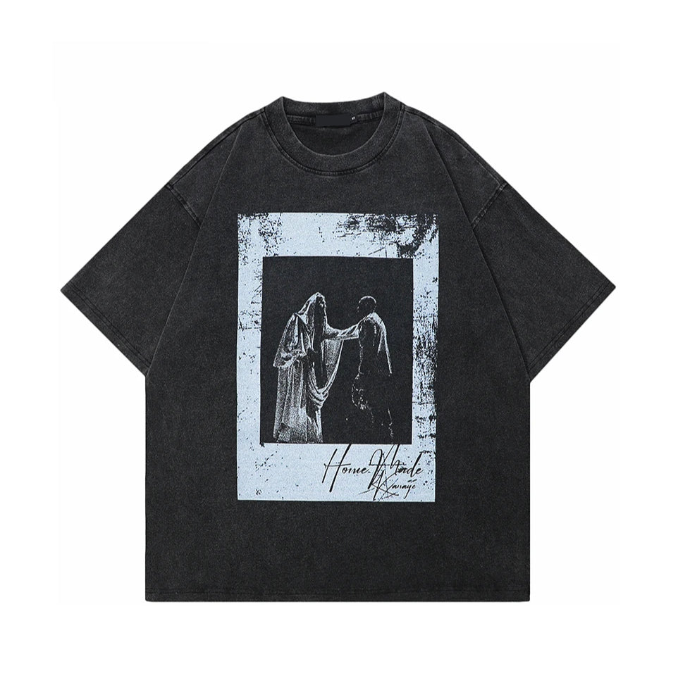 Phantom Frame Acid Wash T-Shirt