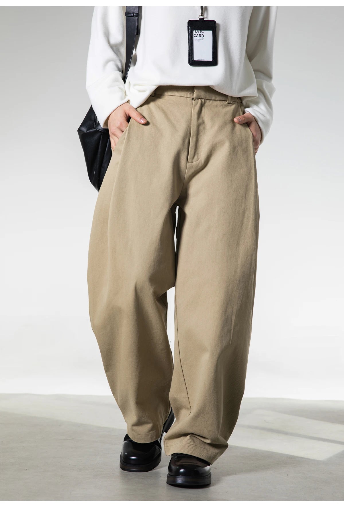 Pleated Wide Leg Trousers | Baggy Pants & Jeans | Streetwear at