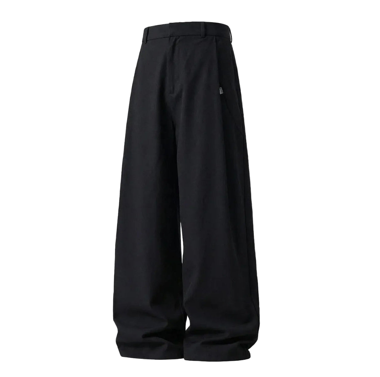 Pleated Wide Leg Trousers