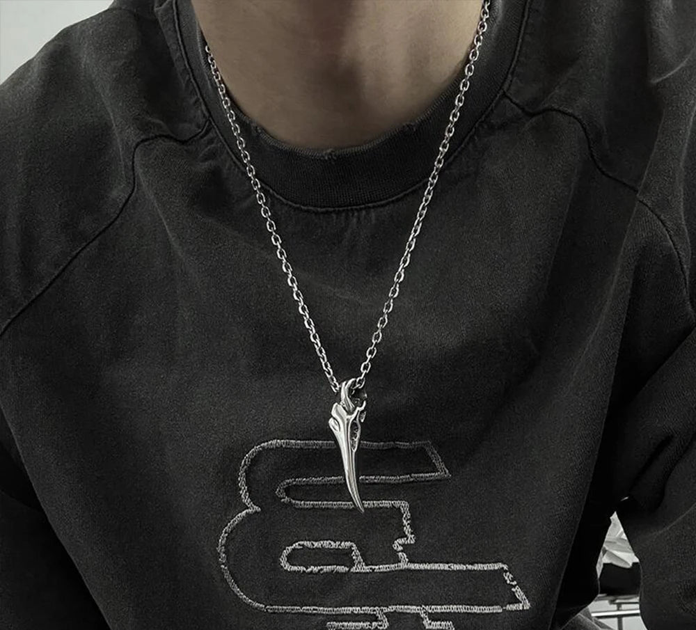 Predator Beak Pendant-streetwear-techwear