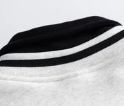 Preppy Collared Sweatshirt-streetwear-techwear