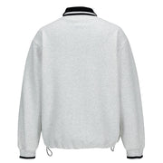 Preppy Collared Sweatshirt-streetwear-techwear