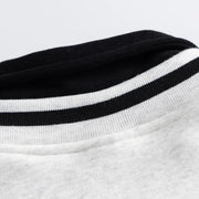 Preppy Collared Sweatshirt-streetwear-techwear