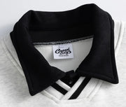 Preppy Collared Sweatshirt-streetwear-techwear