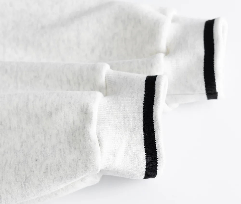 Preppy Collared Sweatshirt-streetwear-techwear