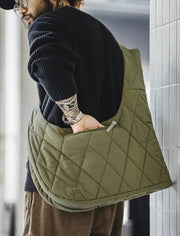 Quilted 2 in 1 Vest/Bag-streetwear-techwear