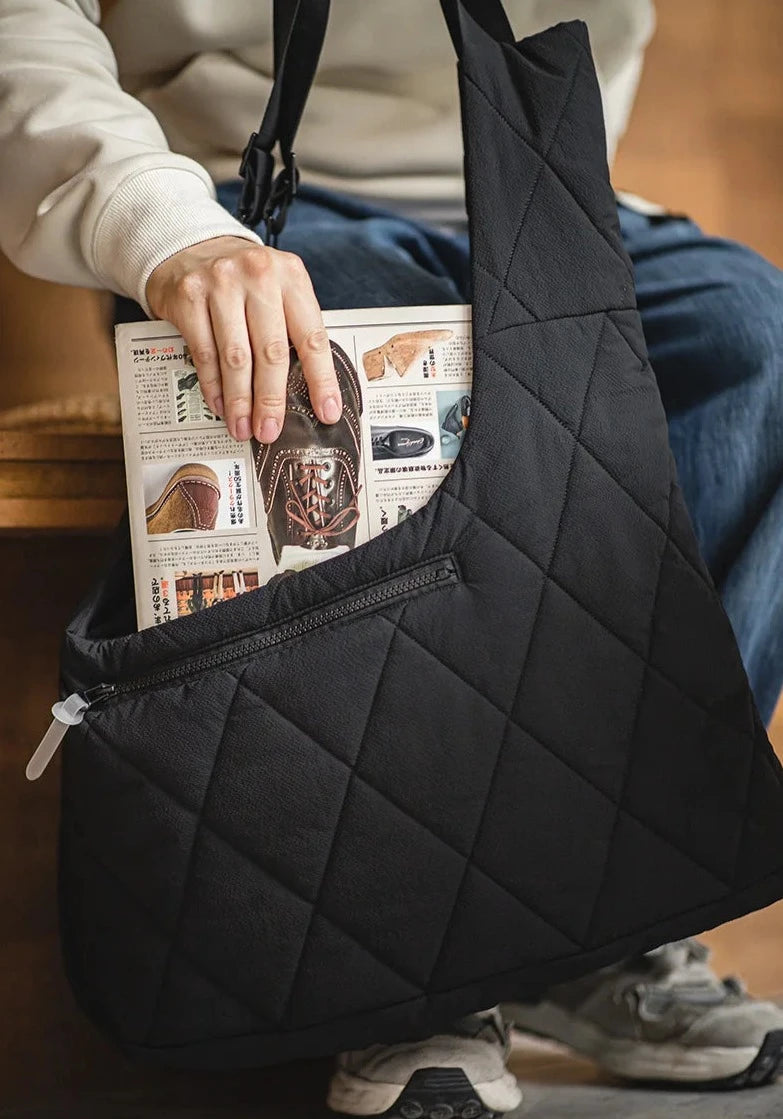 Quilted 2 in 1 Vest/Bag-streetwear-techwear