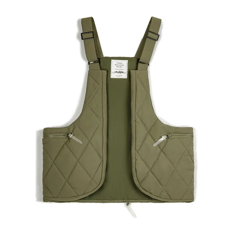 Quilted 2 in 1 Vest/Bag-streetwear-techwear