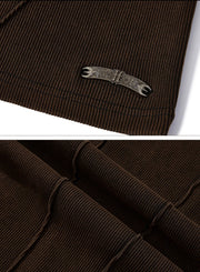 R69 Seam Detail 00's Style Ribbed Vest-streetwear-techwear