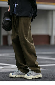 Relaxed Workwear Taper Pants-streetwear-techwear