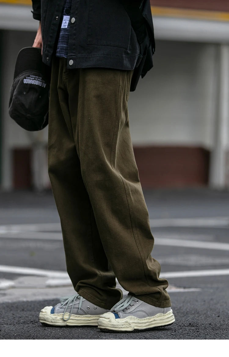 Relaxed Workwear Taper Pants-streetwear-techwear