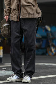 Relaxed Workwear Taper Pants-streetwear-techwear