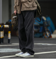 Relaxed Workwear Taper Pants-streetwear-techwear