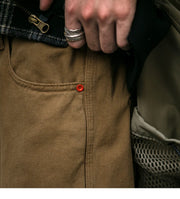 Relaxed Workwear Taper Pants-streetwear-techwear