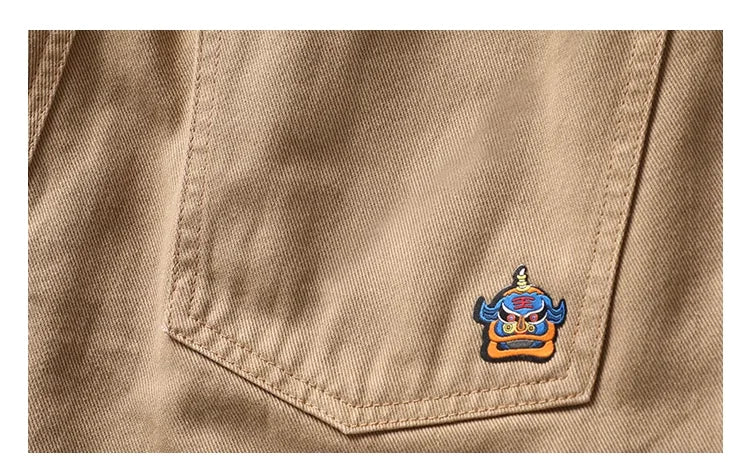 Relaxed Workwear Taper Pants-streetwear-techwear