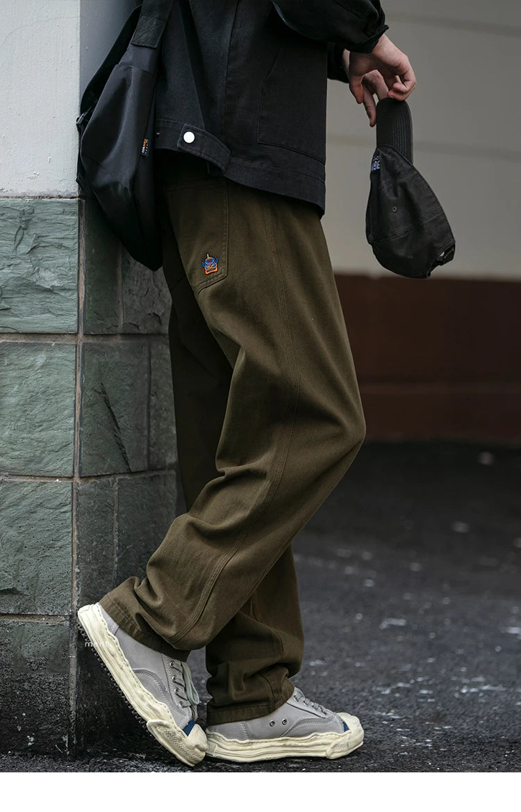 Relaxed Workwear Taper Pants-streetwear-techwear