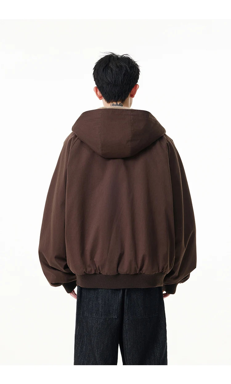 Reversible Teddy Fur Bomber-streetwear-techwear