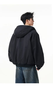 Reversible Teddy Fur Bomber-streetwear-techwear