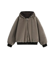 Reversible Teddy Fur Bomber-streetwear-techwear