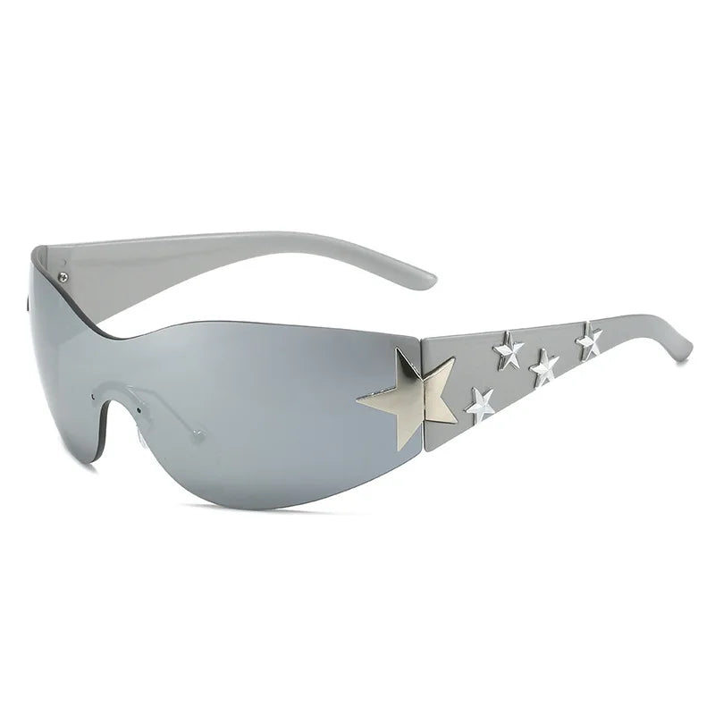 Rimless Superstar Y2K Sunglasses-streetwear-techwear