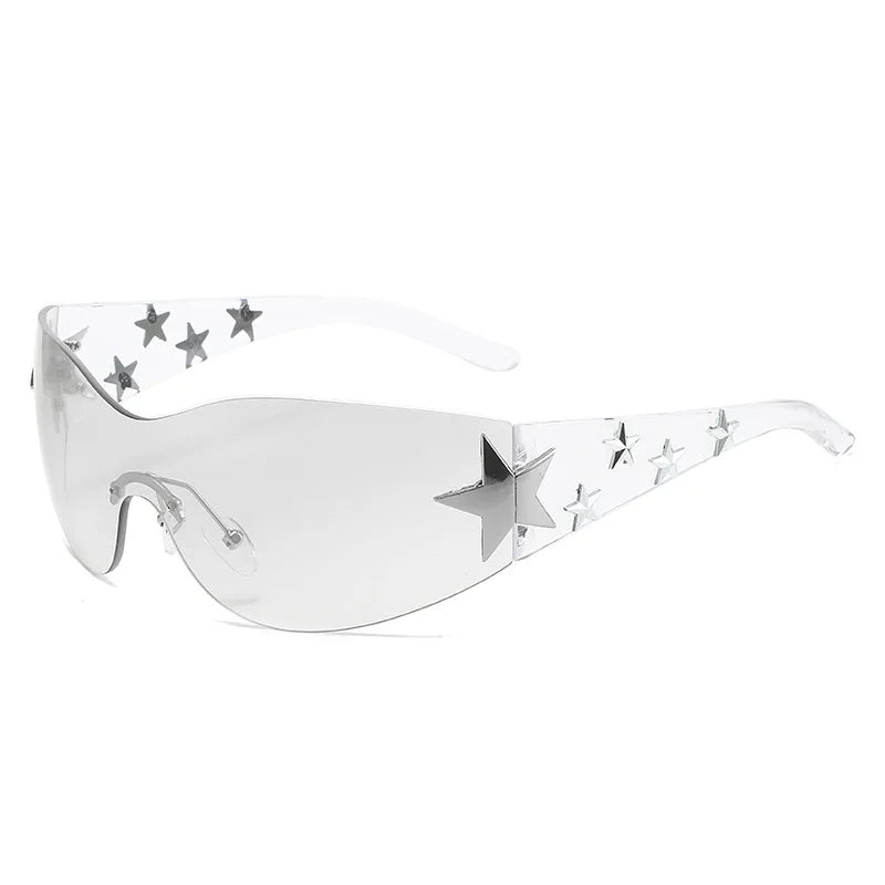 Rimless Superstar Y2K Sunglasses-streetwear-techwear