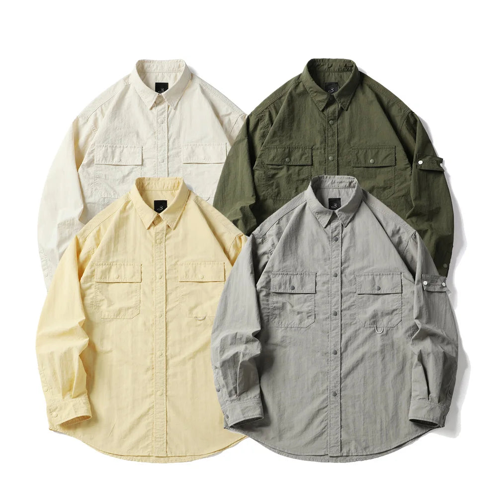 Ripstop 'Explorer' Shirt Jacket-streetwear-techwear