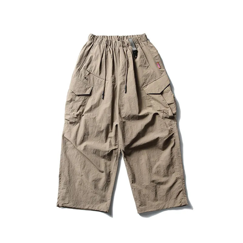 Ripstop Parachute Cargo Trousers-streetwear-techwear