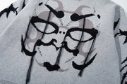 Rorschach Knit Sweater-streetwear-techwear