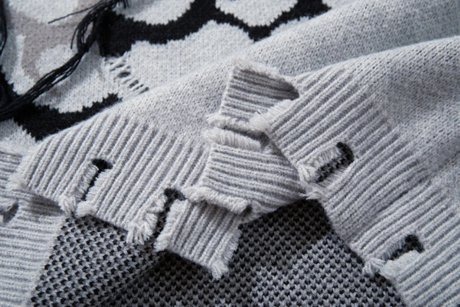 Rorschach Knit Sweater-streetwear-techwear