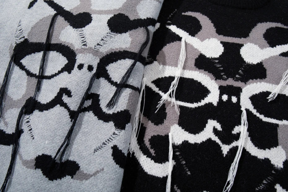 Rorschach Knit Sweater-streetwear-techwear