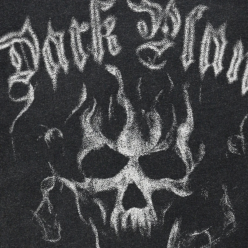 'Dark Plan' Acid Wash T-Shirt
