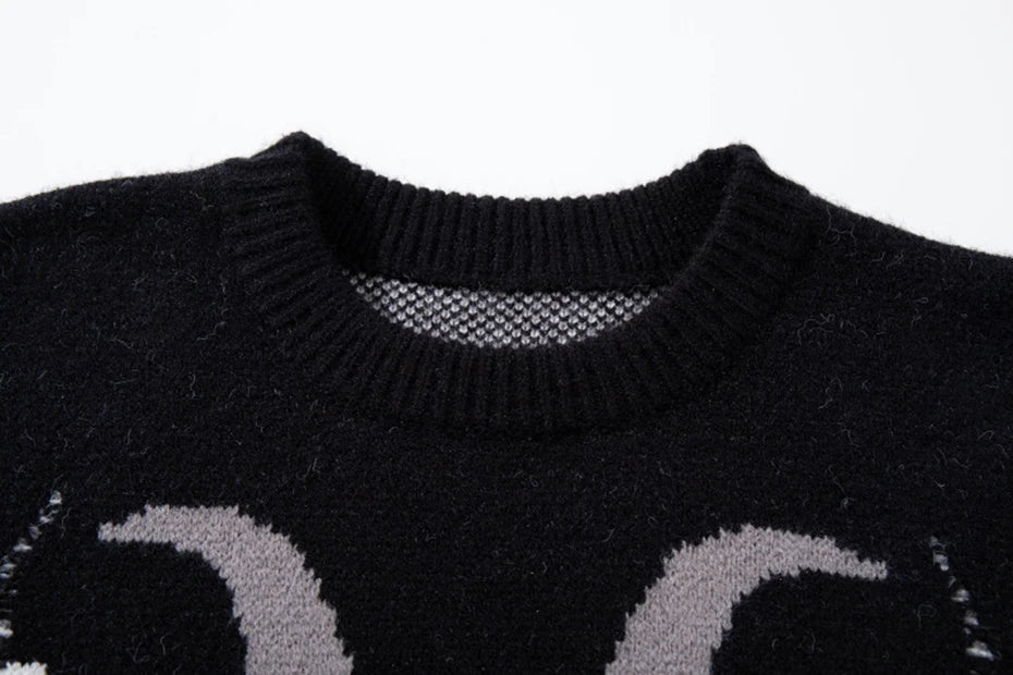 Rorschach Knit Sweater-streetwear-techwear
