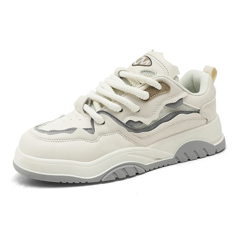 Chunky Lace Phat Sneakers Green Streetwear at Before the High Street
