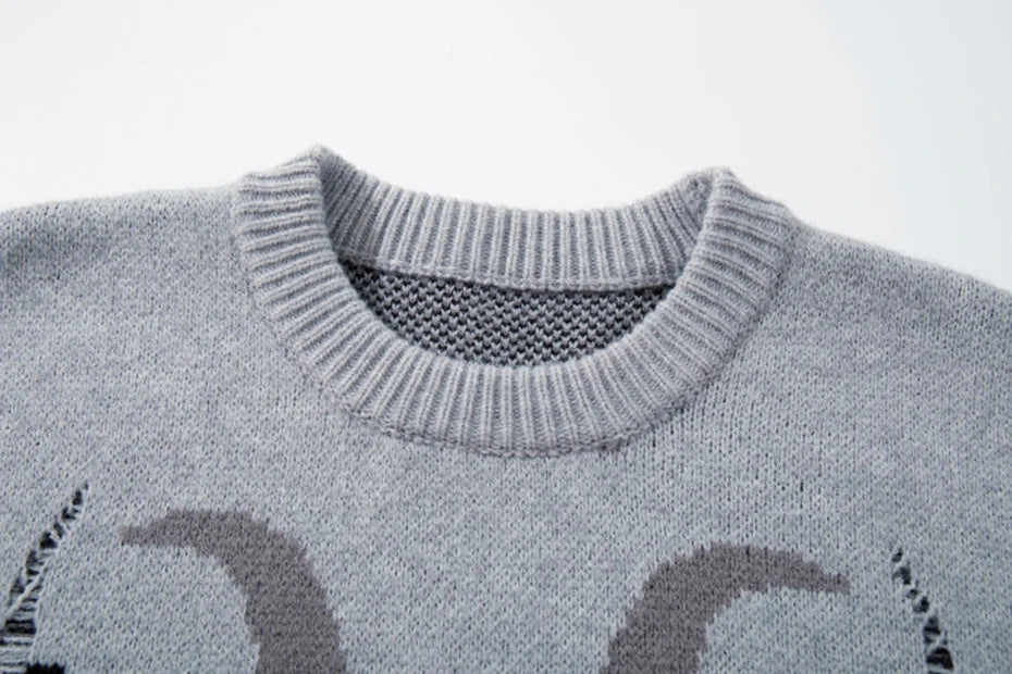 Rorschach Knit Sweater-streetwear-techwear
