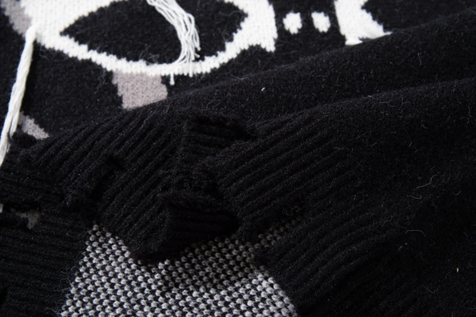 Rorschach Knit Sweater-streetwear-techwear