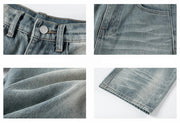 Faded Wash Super Slouch Jeans-streetwear-techwear
