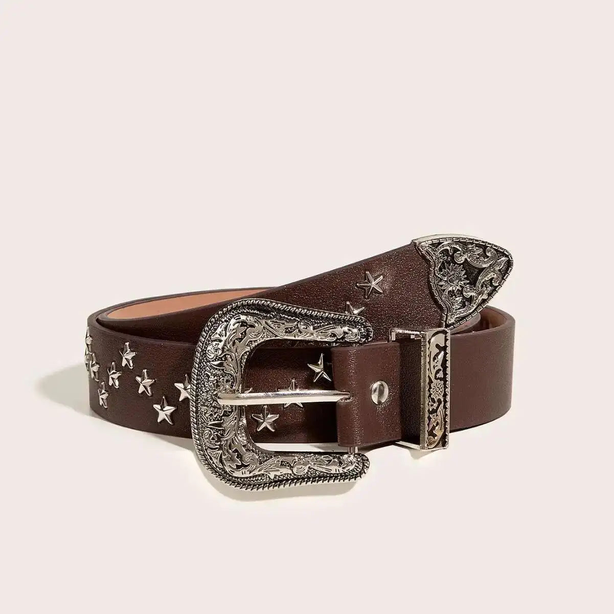 Star-studded Western Belt
