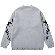 Rorschach Knit Sweater-streetwear-techwear