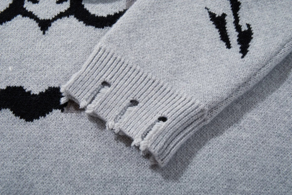 Rorschach Knit Sweater-streetwear-techwear