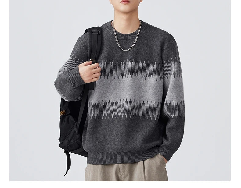 Frequency Knit Jumper-streetwear-techwear