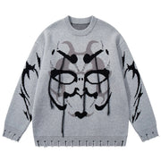 Rorschach Knit Sweater-streetwear-techwear