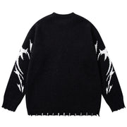 Rorschach Knit Sweater-streetwear-techwear