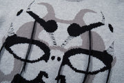Rorschach Knit Sweater-streetwear-techwear