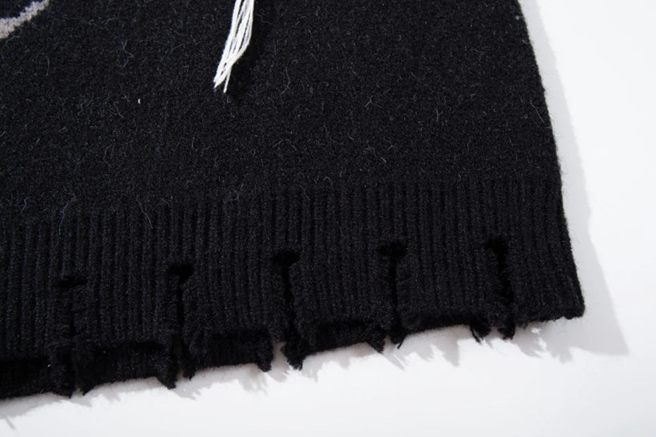 Rorschach Knit Sweater-streetwear-techwear