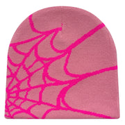 Spider Web Toque Beanie-streetwear-techwear