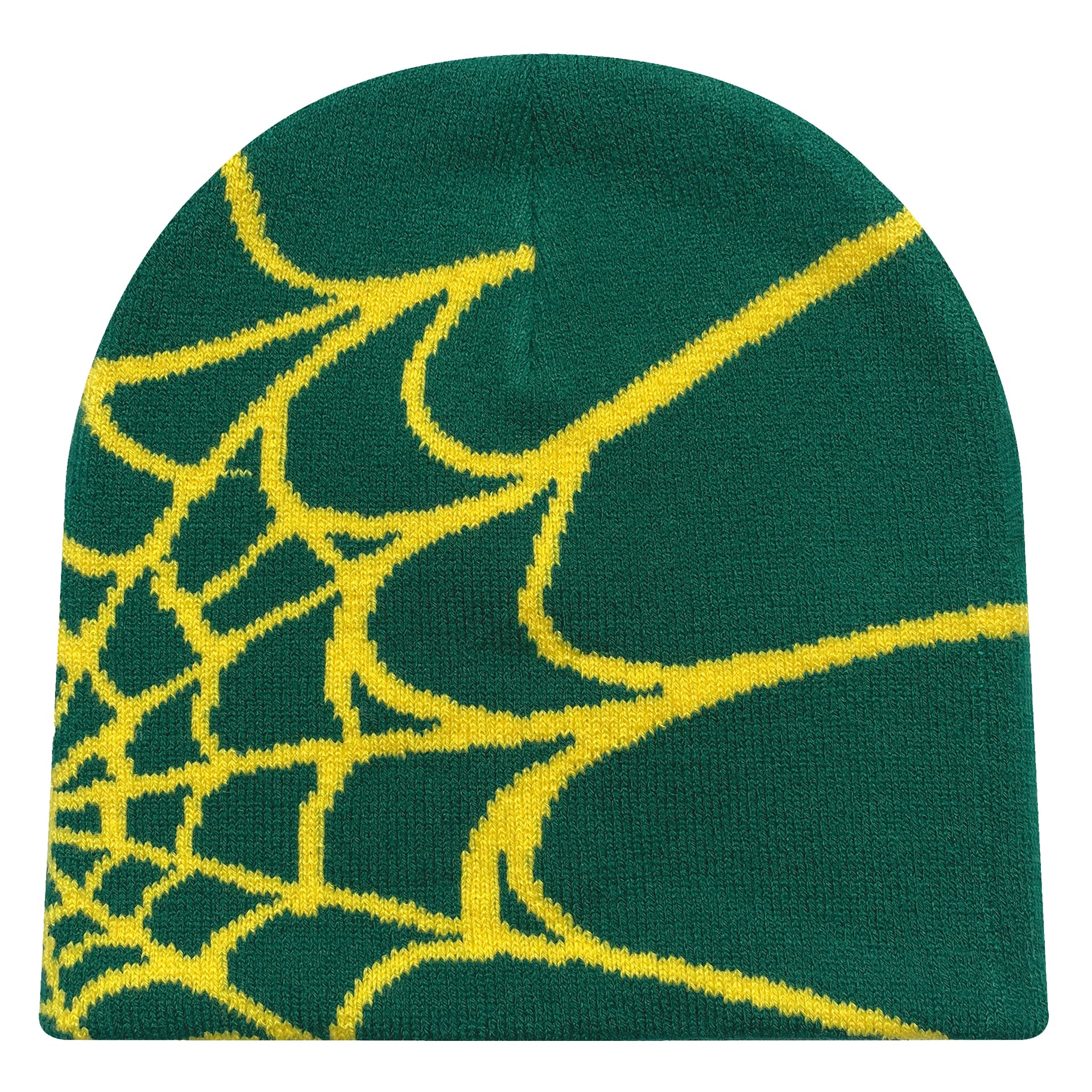 Spider Web Toque Beanie-streetwear-techwear