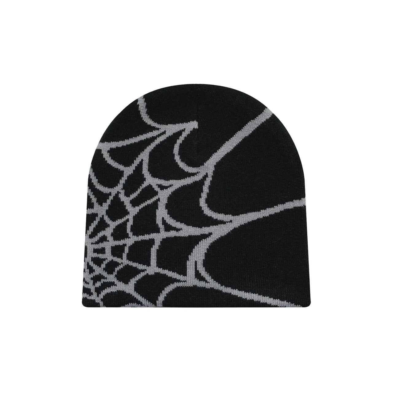 Spider Web Toque Beanie-streetwear-techwear
